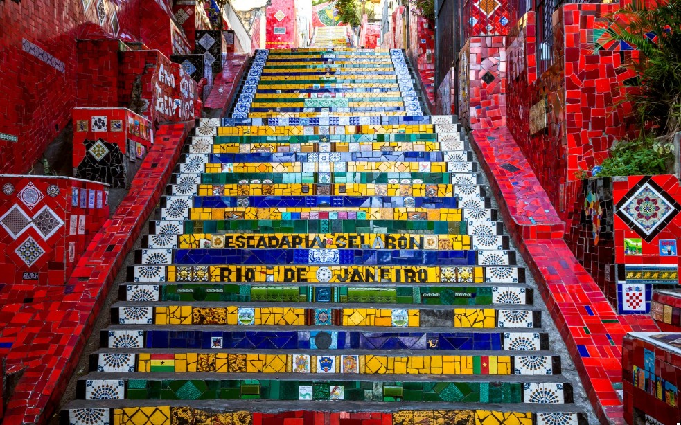 Selarón Steps (Escadaria Selarón), Rio de Janeiro