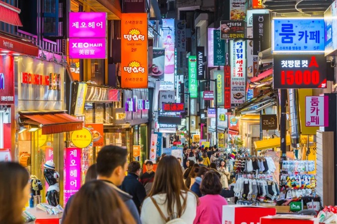Myeongdong Shopping Street, Seoul