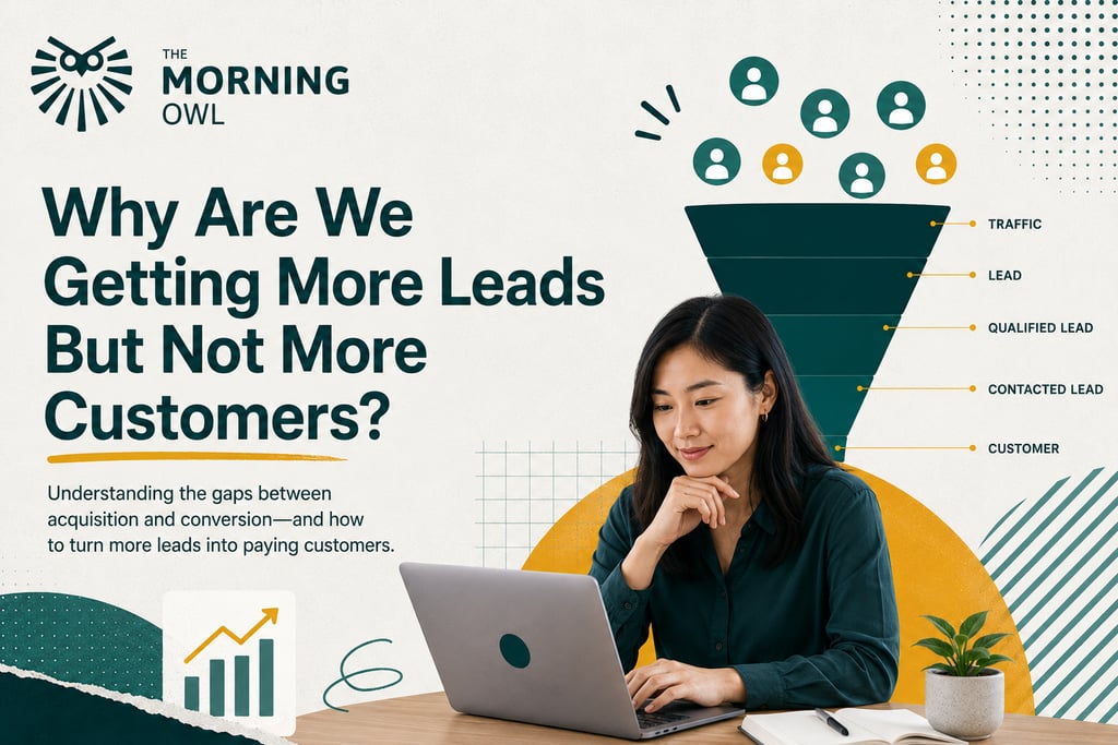 Why Are We Getting More Leads But Not More Customers