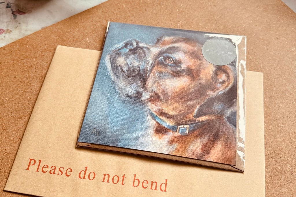 The envelopes I use for shipping my greeting cards