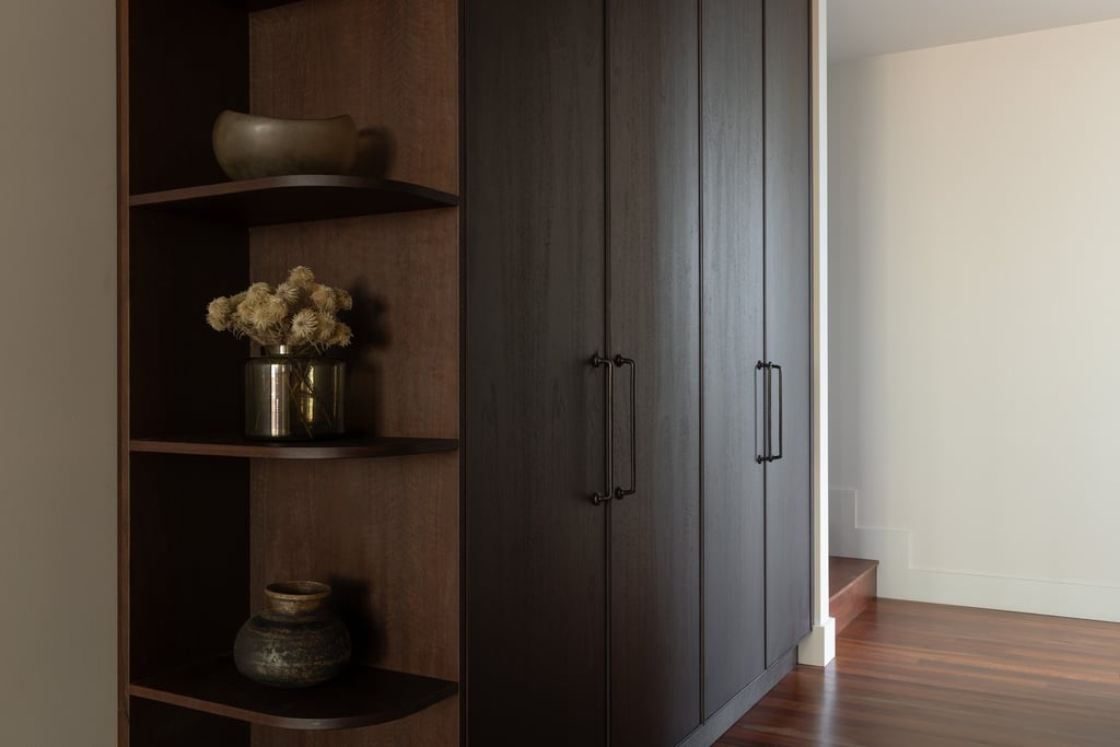 Entrance hallway cupboard