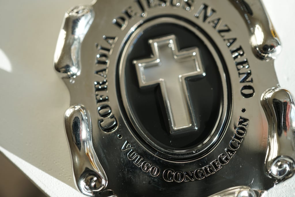 medalla cofradía Jesús nazareno Zamora