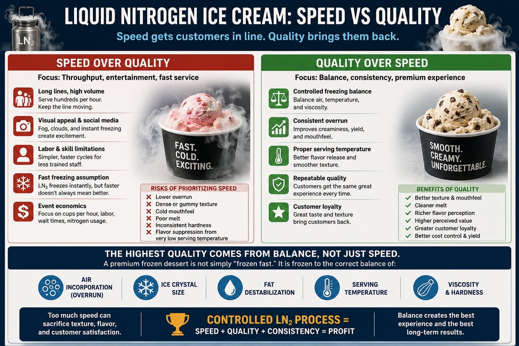 Ln2 Ice cream speed
