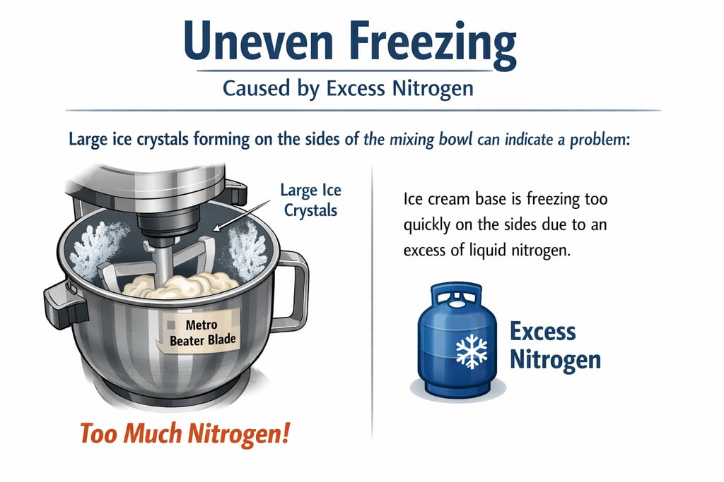 Nitrogen ice cream