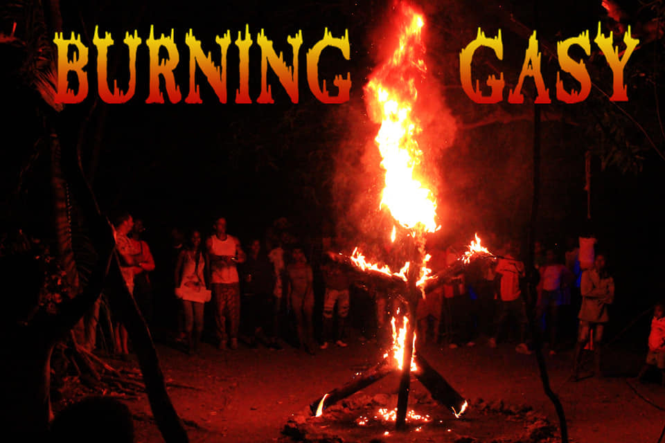 burning gasy