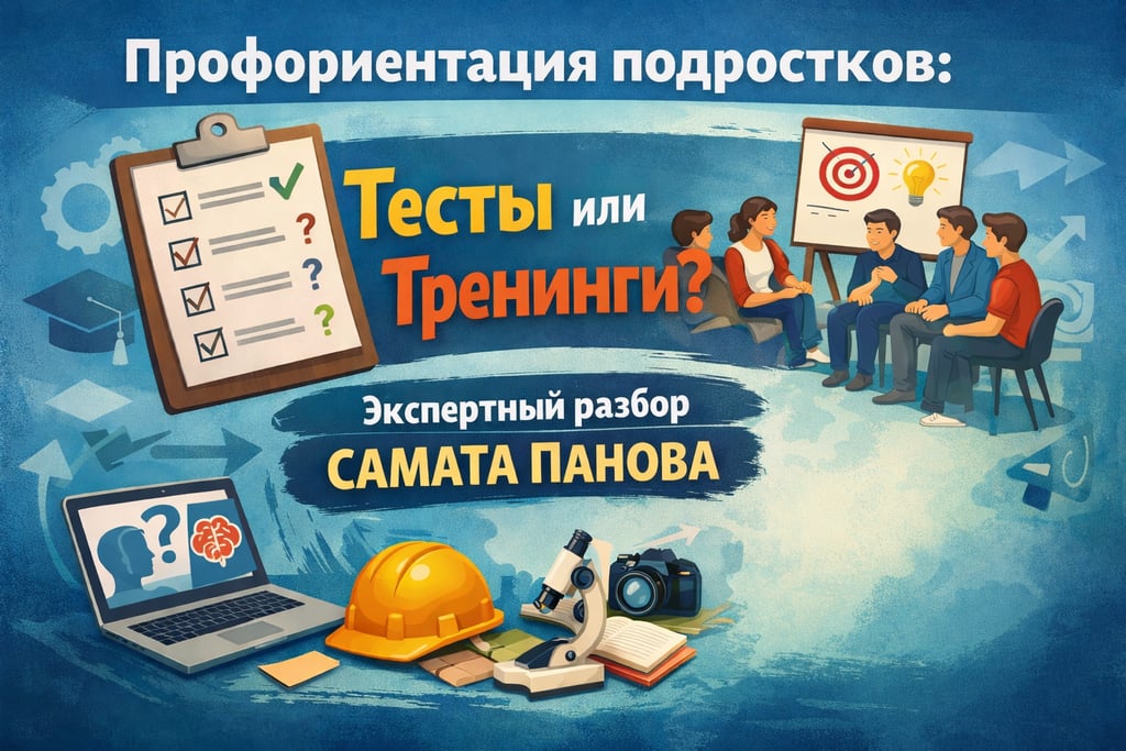 профориентация Алматы Самат Панов