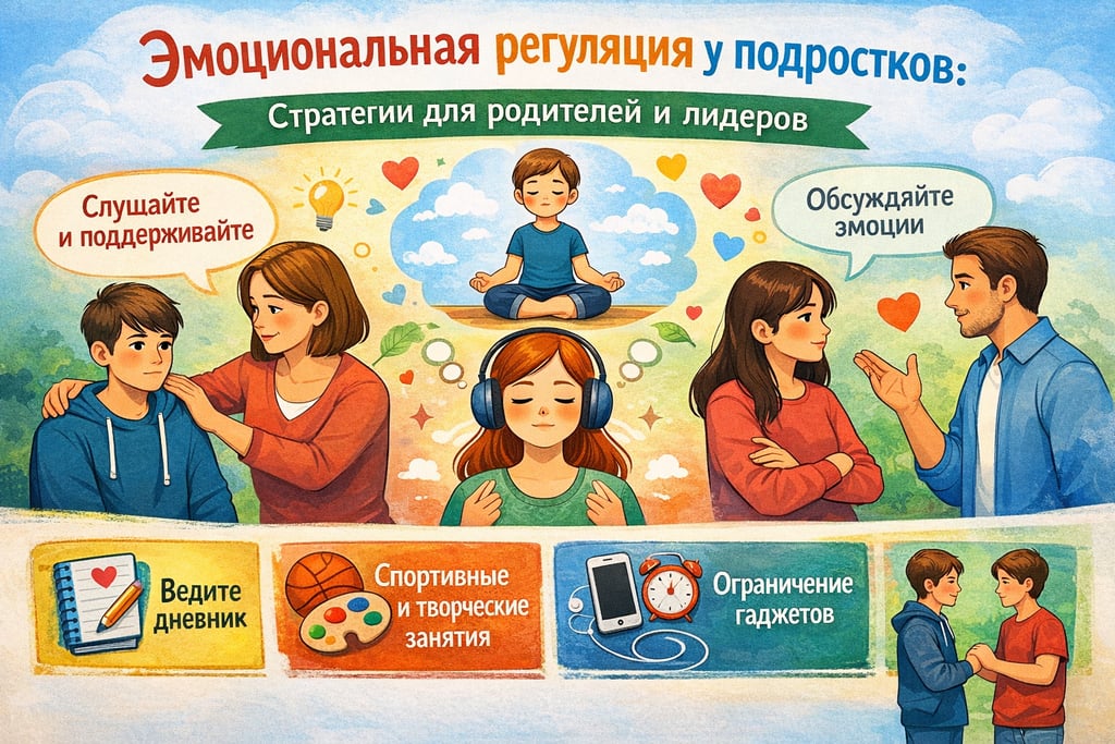 эмоциональная регуляция подростков