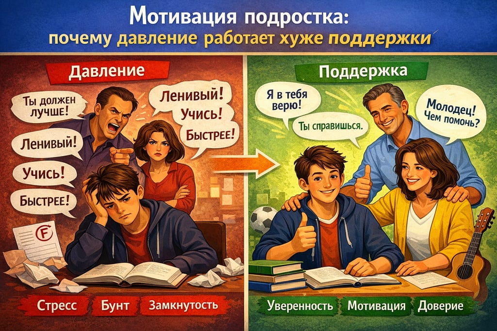 мотивация подростка
