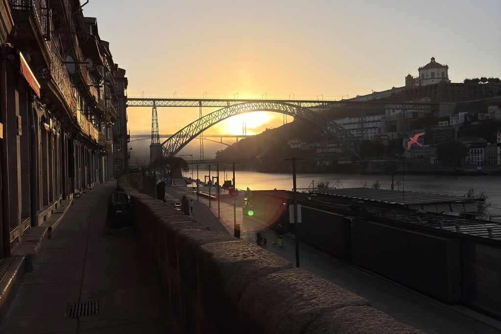 Lever de soleil porto