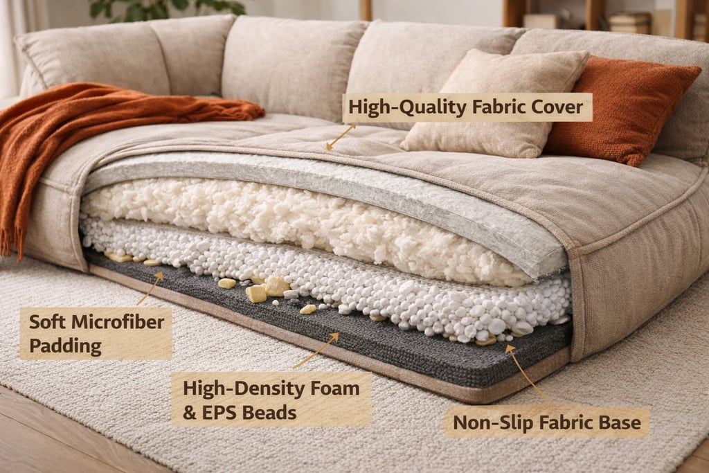 The Construction of a Boneless Couch