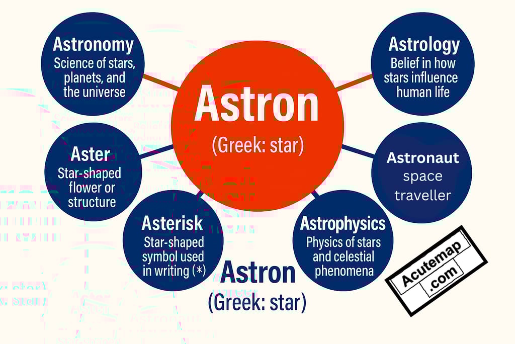 Root Word Astron, Word Power Made Easy