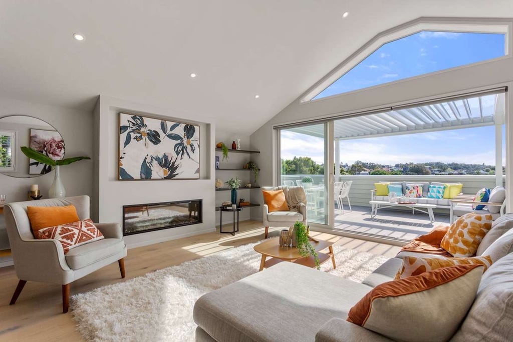 Ngake St Orakei home renovation - open plan living - Revive Builders Auckland