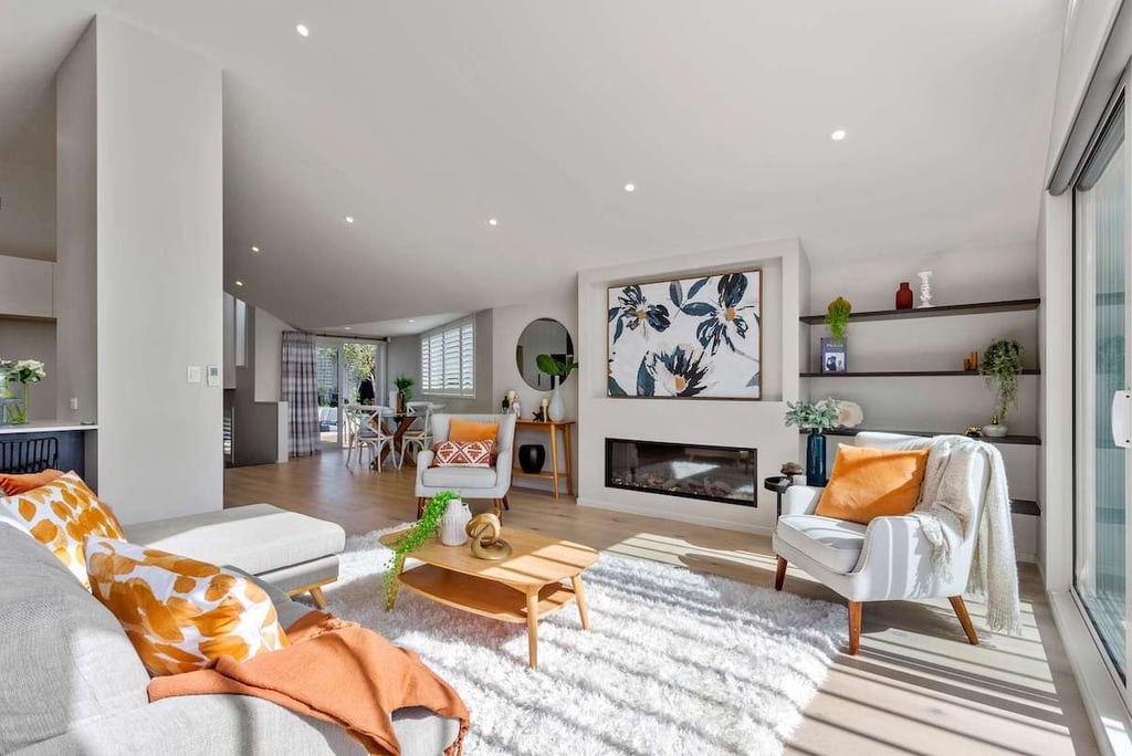 Ngake St Orakei house renovation - open plan living - Revive Builders Auckland