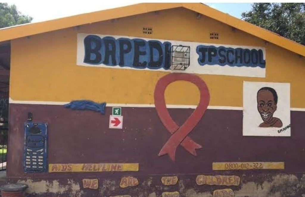 Bapedi Primary School in Diepkloof, Soweto.