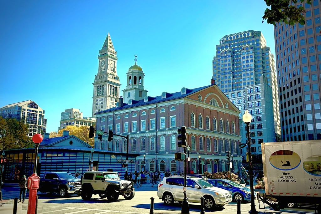 Faneuil hall in Boston 