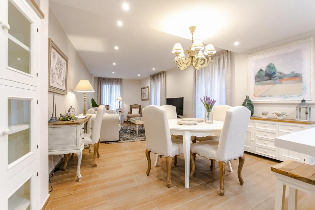 Interiorismo con estilo provenzal, realizado por los mejores interioristas de Valencia