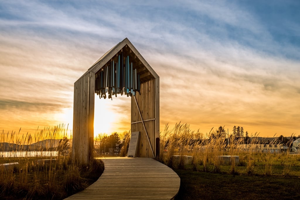 promenade de Lac Mégantic
