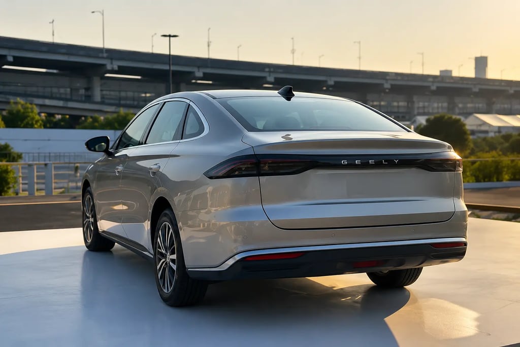Novo sedã híbrido da Geely promete até 44 km/l e rivaliza com Toyota
