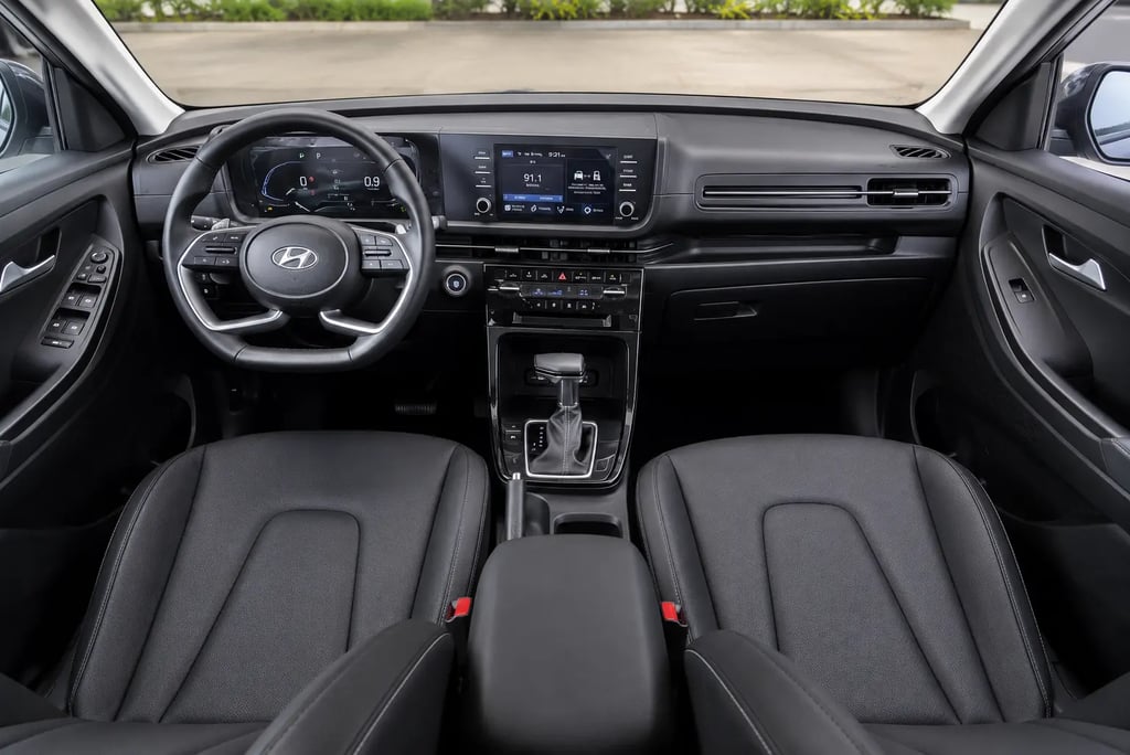 Interior do Hyundai Creta Limited 2026 com painel digital e central multimídia