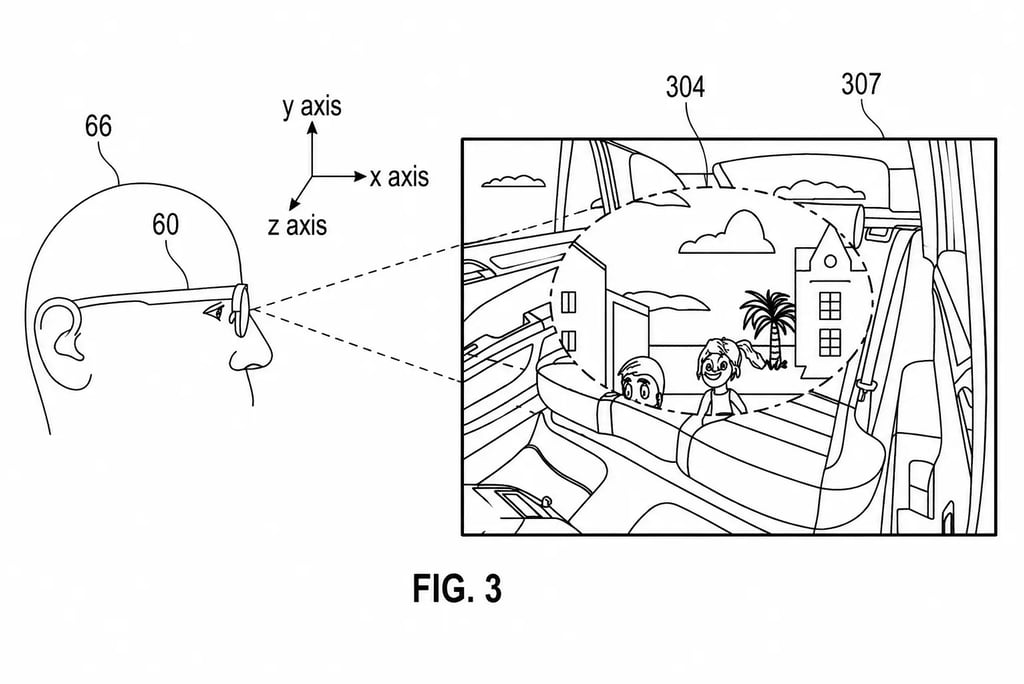 Patente da GM mostra tecnologia de realidade aumentada para eliminar pontos cegos.