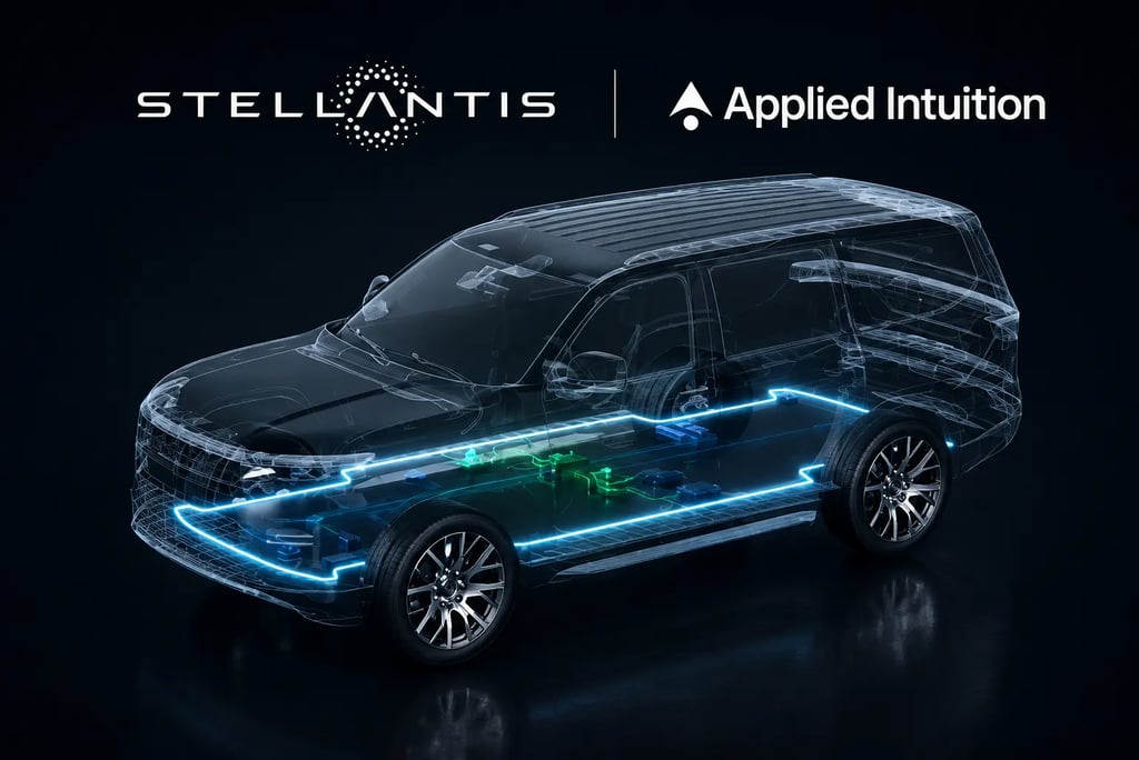 SUV digital da Stellantis destaca tecnologia automotiva e software inteligente
