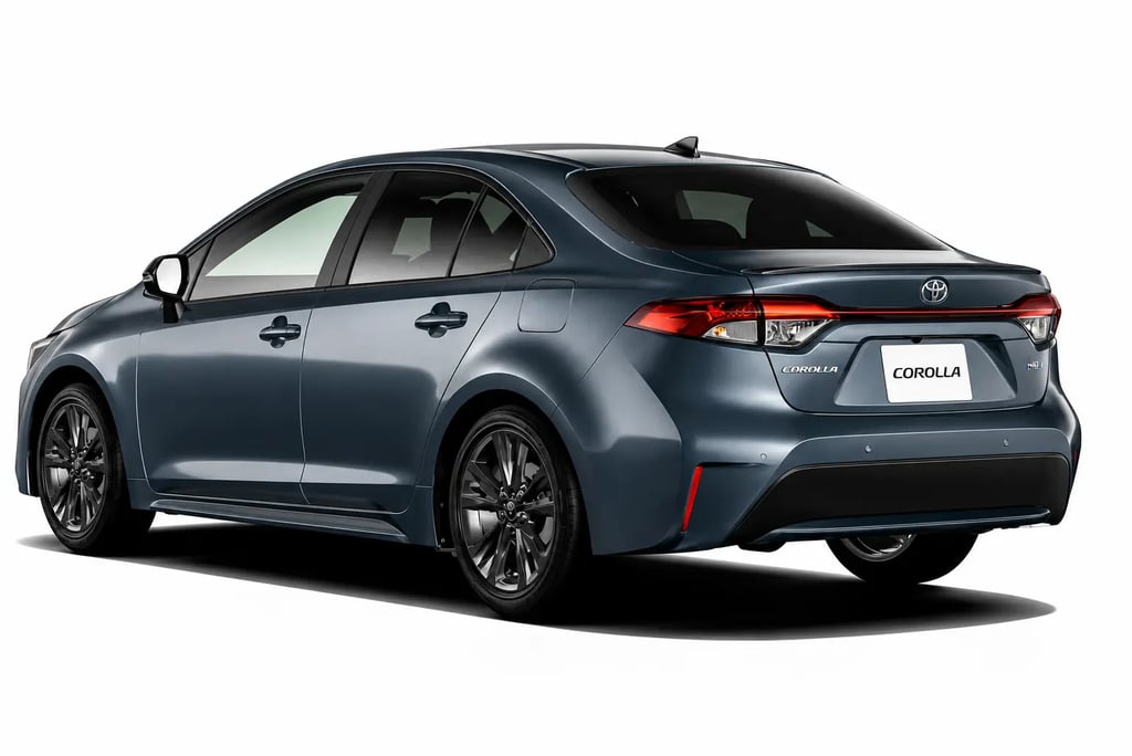 Toyota Corolla de 60 anos com visual traseiro esportivo em edição especial japonesa