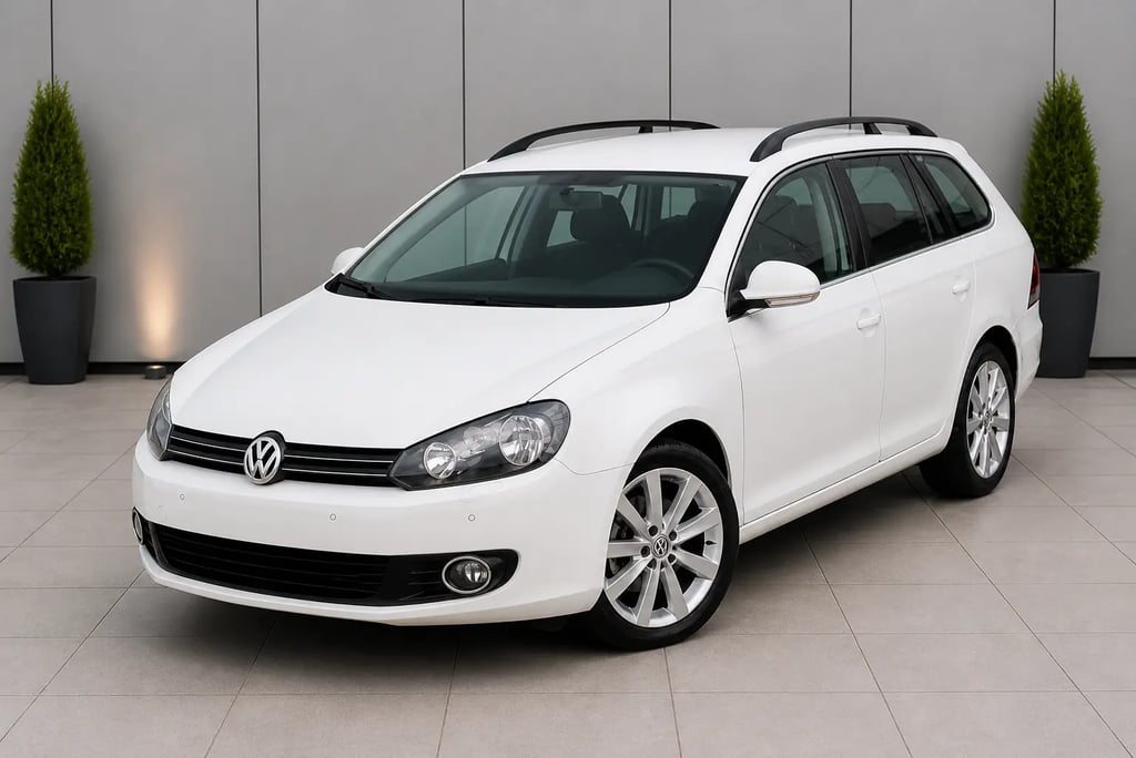 Volkswagen Jetta Variant branca em ambiente externo neutro estilo showroom sem placa dianteira