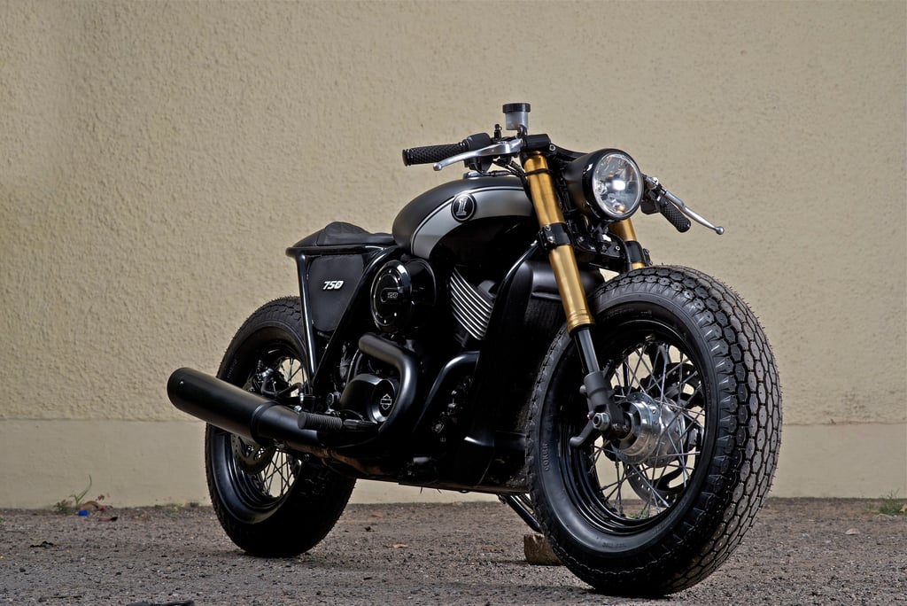 Harley Davidson Cafe Racer AT IBW 2015 - Moto vintage