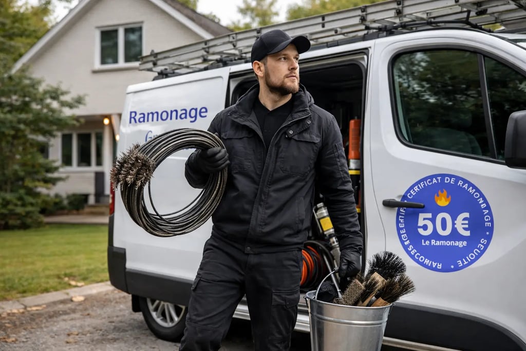 Ramonage et débistrage en intervention à Treillières et alentours (44)