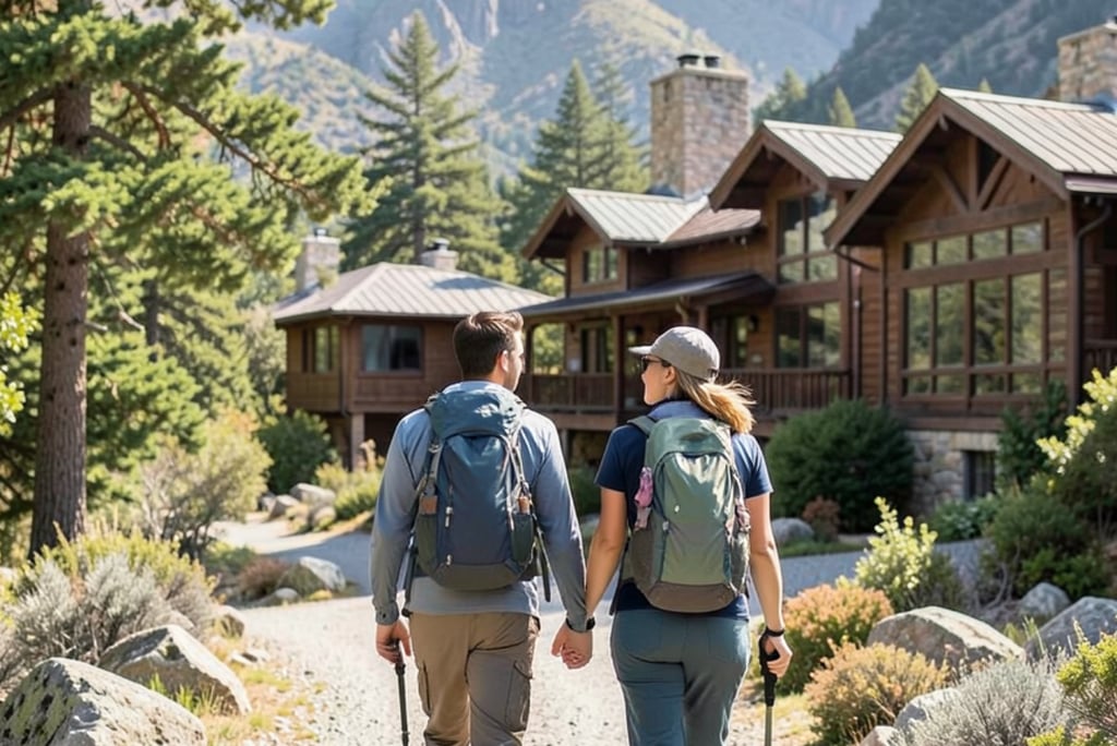 romantic-big-sur-cabin-couple-hiking