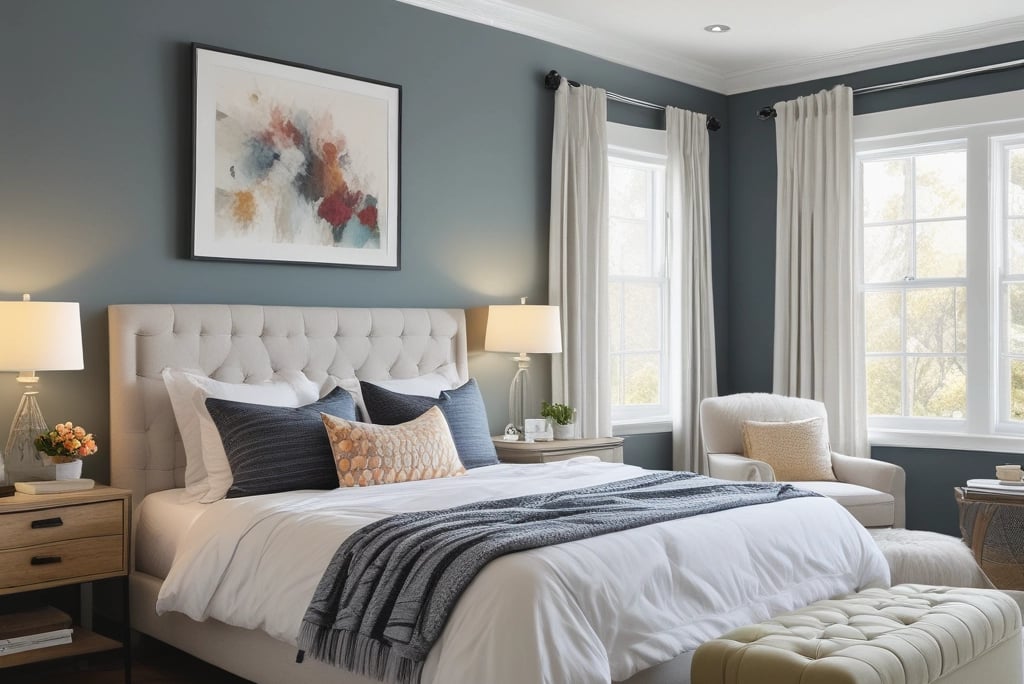 Bright living room with modern inventory
