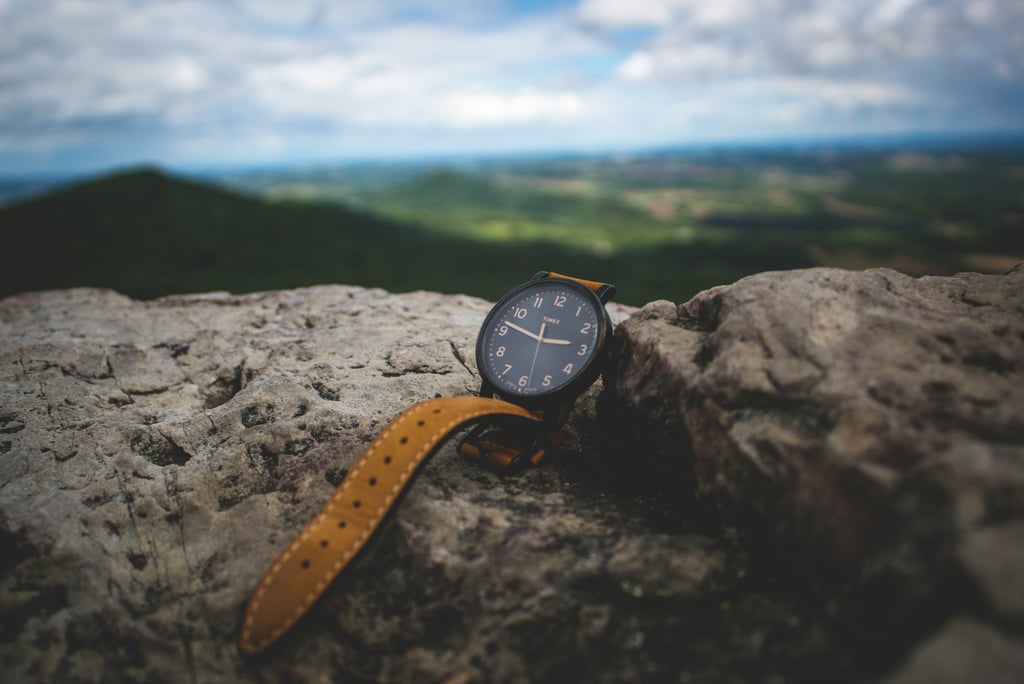 A watch used to show the hour-lesson system used in cambridge maths online tutoring