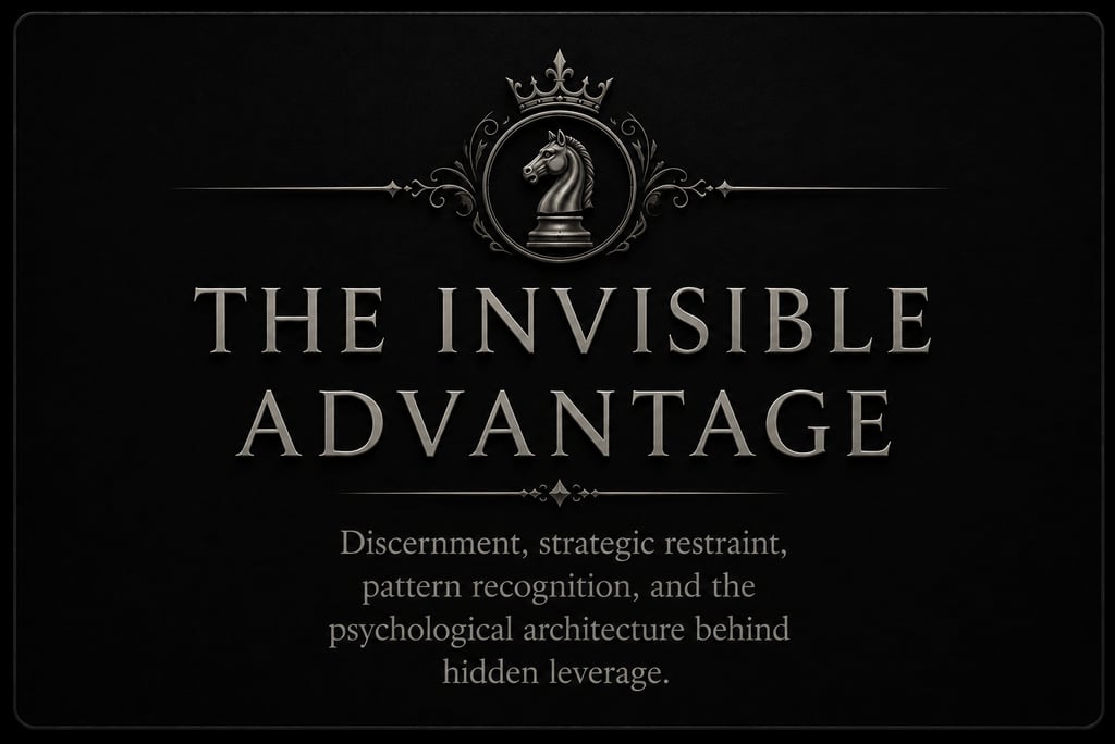 Strategic visual representing perception, symbolic thinking, and intellectual architecture
