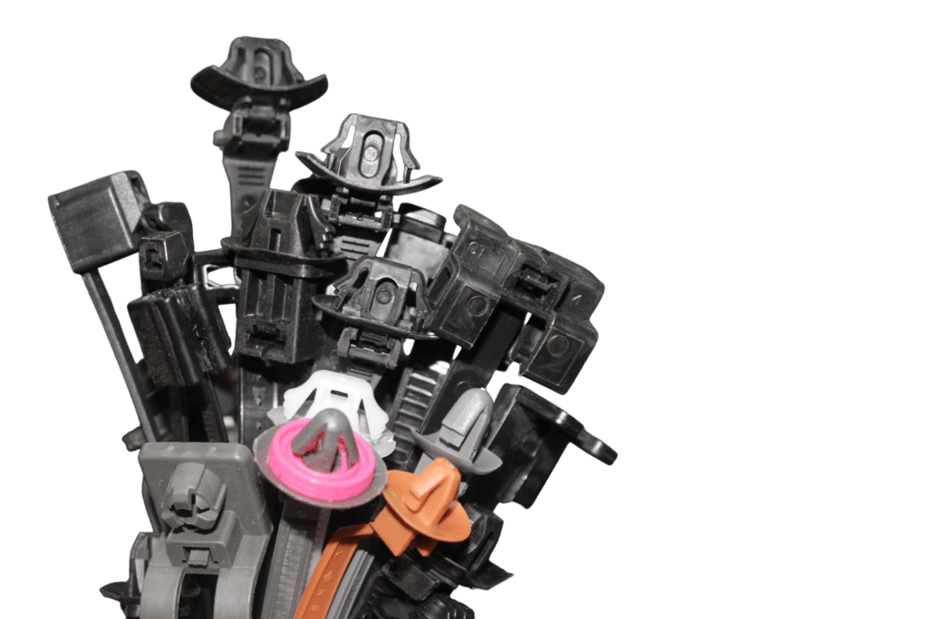 amarres plasticos con pin