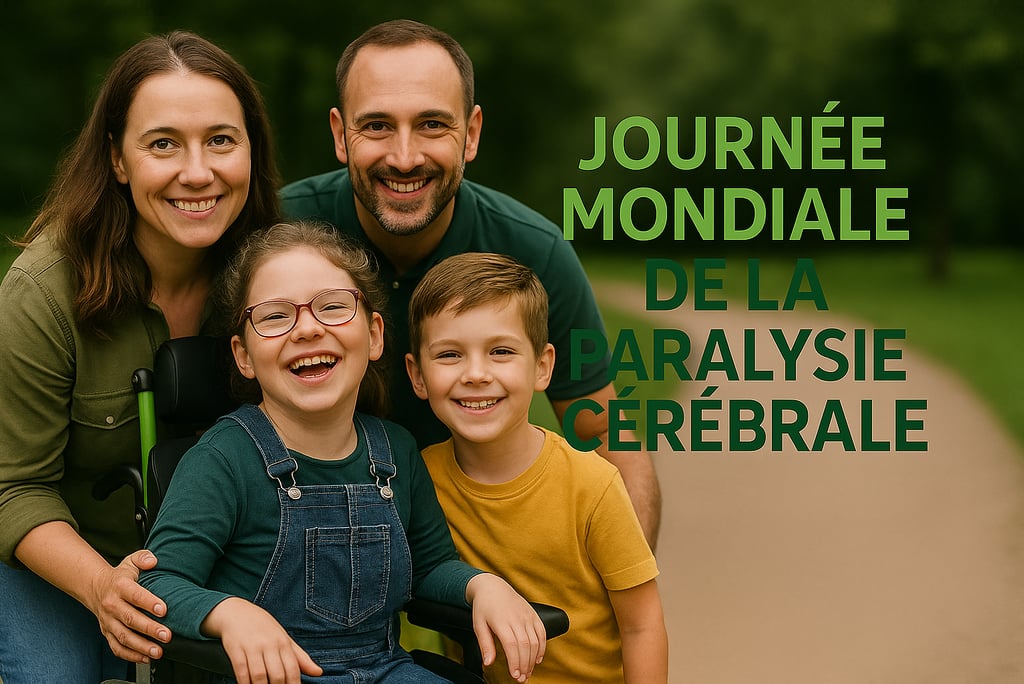 illustration journée mondiale de la paralysie cérébrale