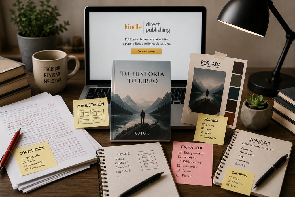 Amazon KDP como herramienta de publicación para autores autopublicados
