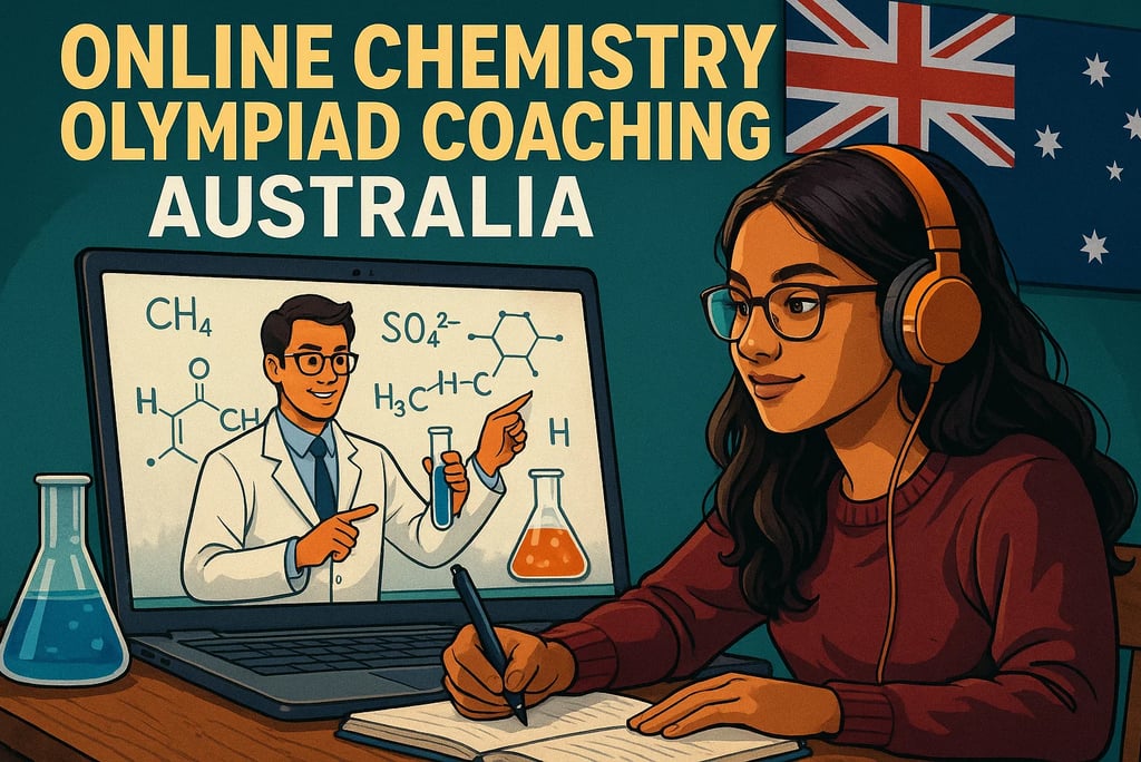 online chemistry olympiad coaching Australia