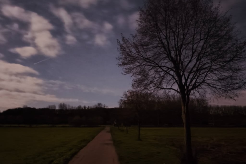 Dämmerung Achtsamkeit auf die Reise