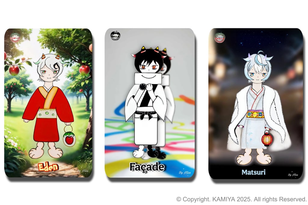 kamiya cards preview