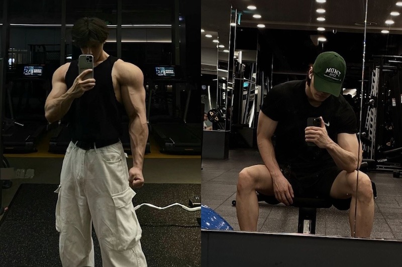 Cách tạo dáng chụp ảnh trước gương cho nam tập gym khoe body săn chắc