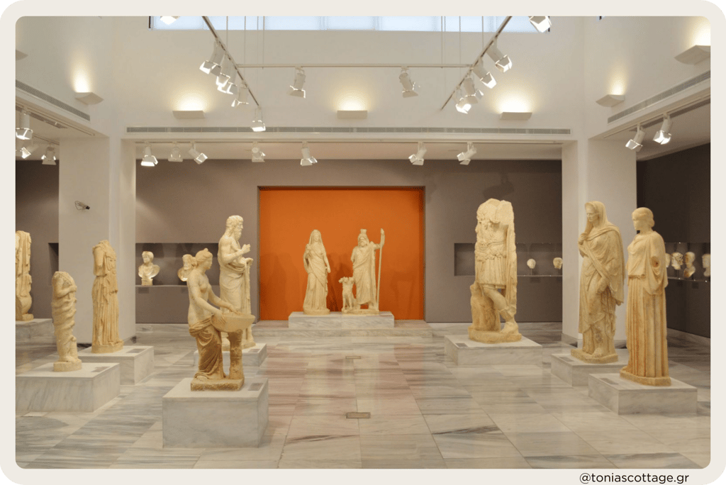 The Archaeological Museum of Heraklion, 25 km from Tonia's Cottage