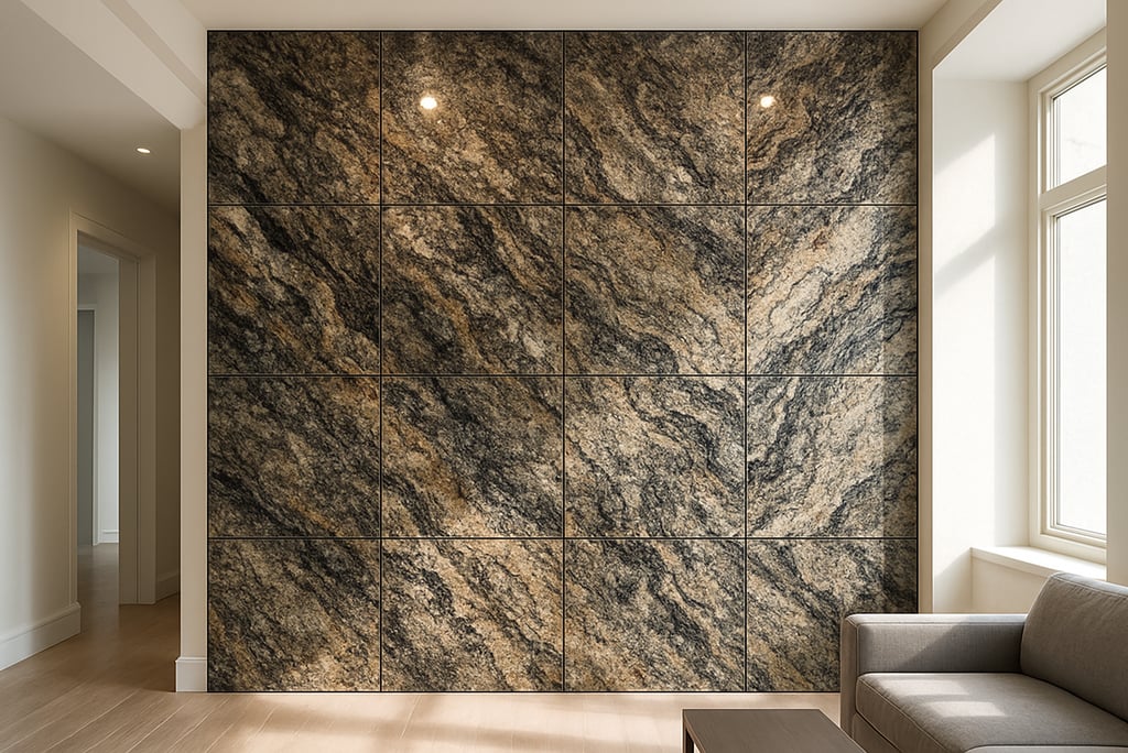 leftover granite wall cladding