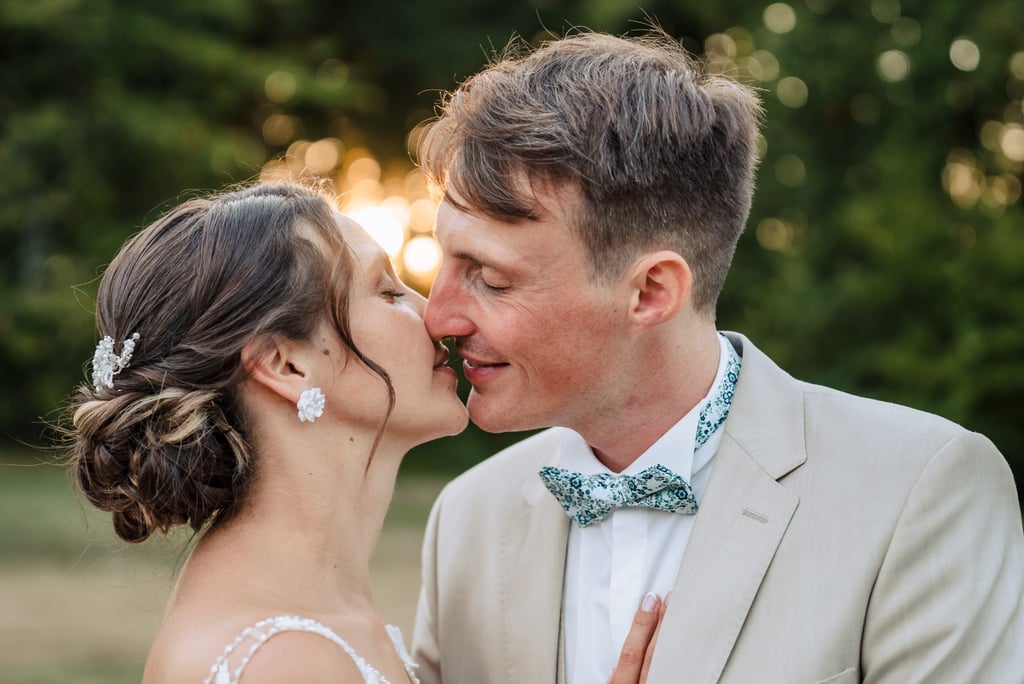 photographe mariage saintes seance couple lumiere naturelle dore