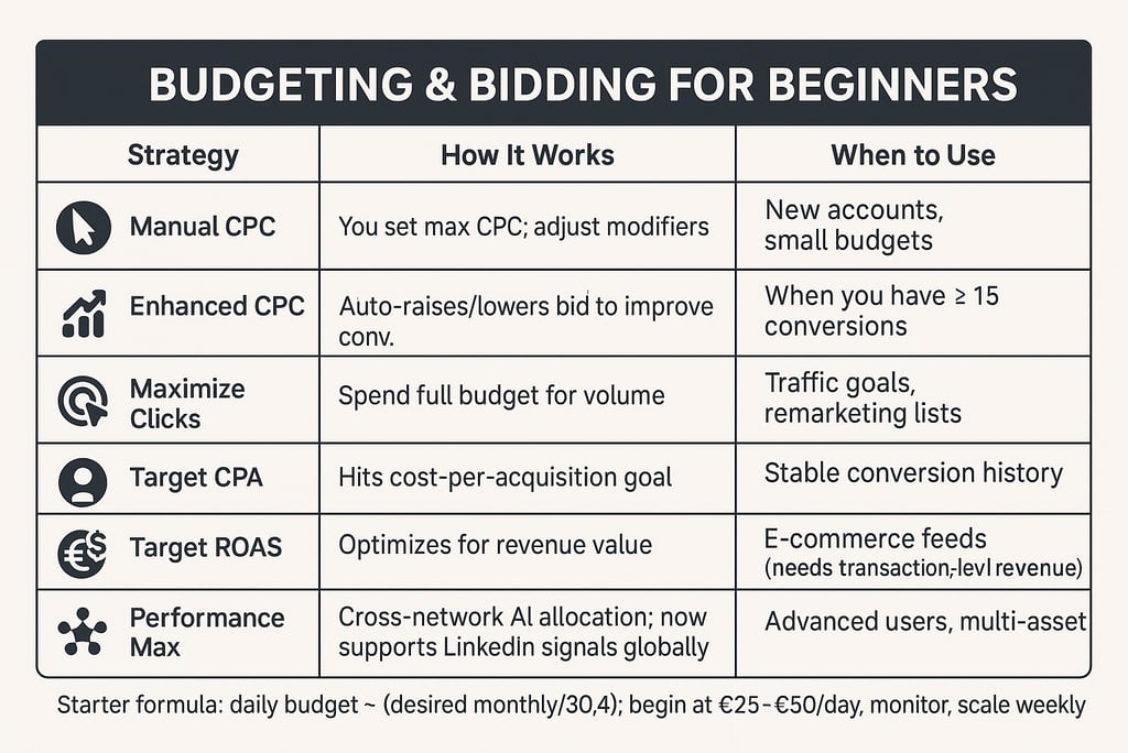 Microsoft ads bidding overview