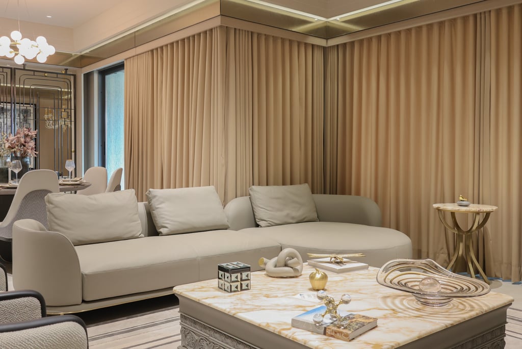 Sample house furnished by poshway. Designed by Studio Nilesh Kava / Parita Kava.