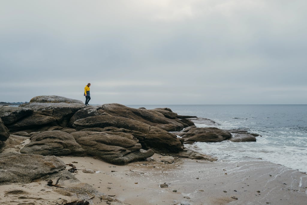 ardent ardent32m standing on a rocky beach