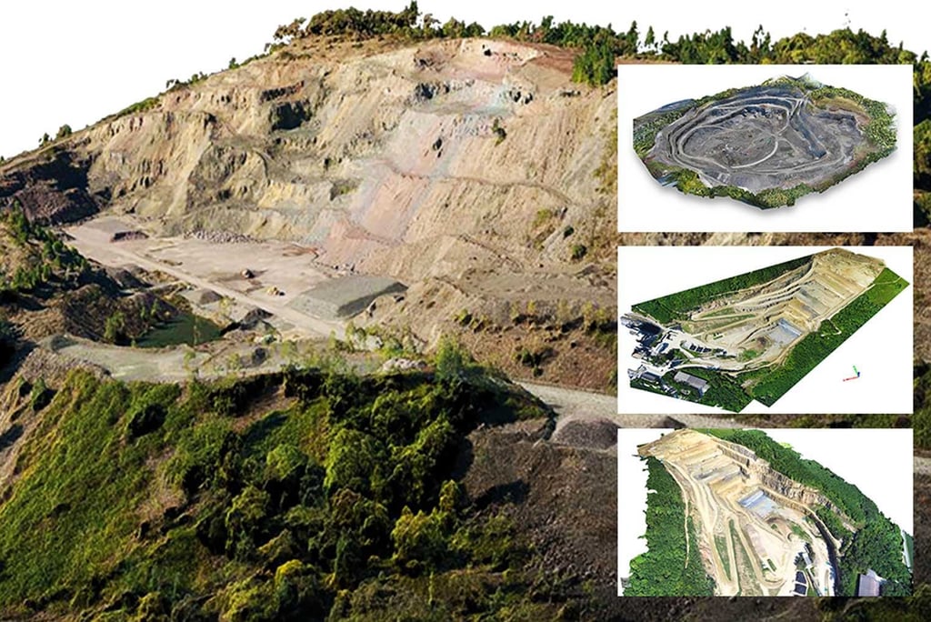 DRONES EM MINAS E PEDREIRAS