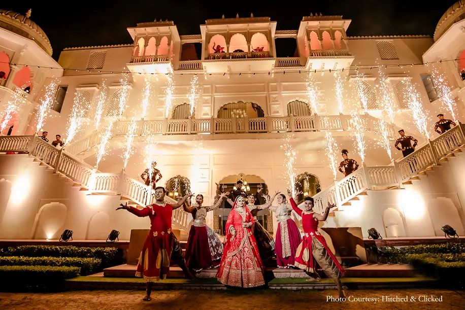 BEST BRIDE GROOM ENTRY & JAIMALA THEMES BY GEET EVENTS