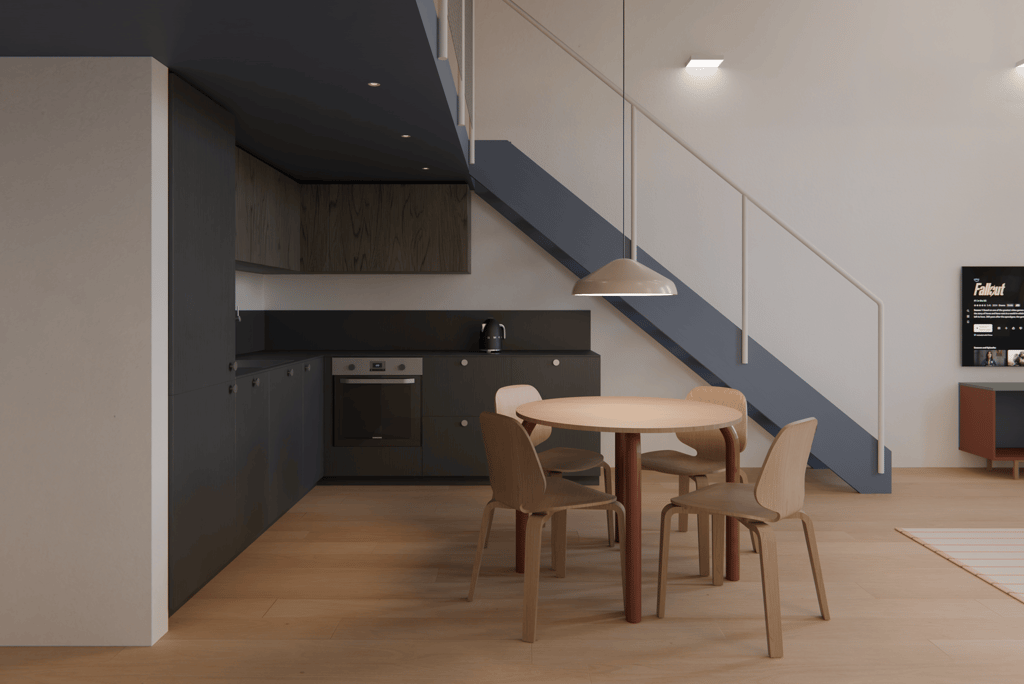 lofto interjero projektas Kaune