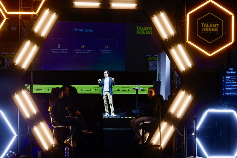 Speakers durante Talent Arena 2026